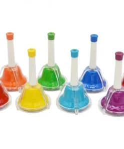 Crescendo Music Mitello 8 Bells Tuned Hand Bell Press Desk Set