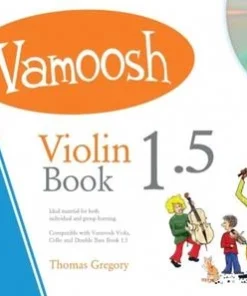 Crescendo Music Vamoosh Violin Book With CD Thomas Gregory Manuscript