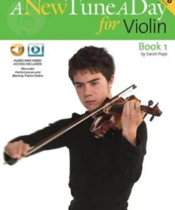 Crescendo Music Manuscript A NEW TUNE A DAY VIOLIN BK 1 BK/OLA
