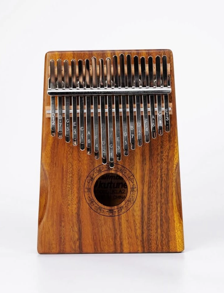 Opus Percussion QEP Music 17-Key Koa Wood Kalimba With Pickup 3 Opus Percussion QEP Music 17-Key Koa Wood Kalimba With Pickup