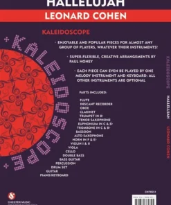 Hal Leonard Kaleidescope Hallelujah Leonard Cohen 5 Hal Leonard Kaleidescope Hallelujah Leonard Cohen