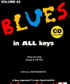 Crescendo Music Manuscript Blues In All Keys - Volume 42