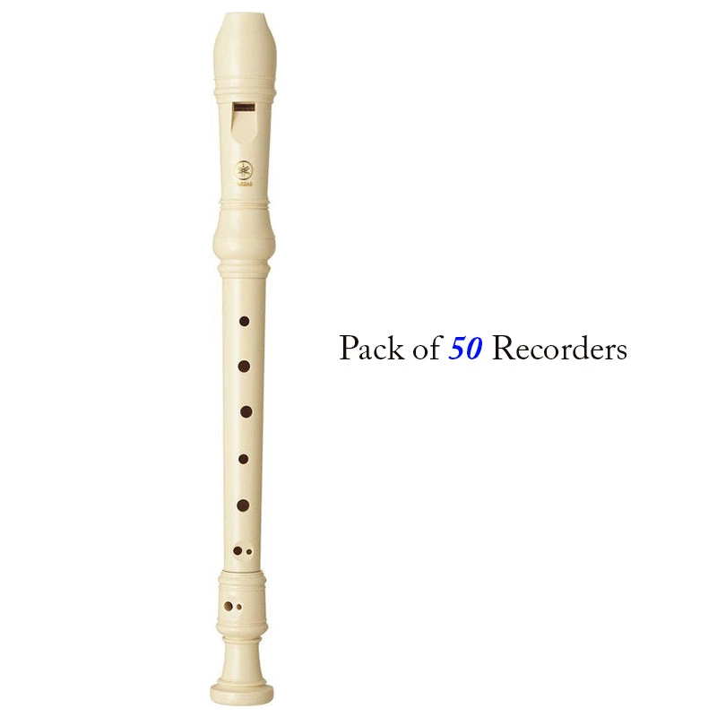 Crescendo Music Yamaha Soprano Recorder YRS24B Pack Of 50 3 Crescendo Music Yamaha Soprano Recorder YRS24B Pack Of 50