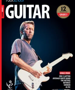 Crescendo Music Manuscript Rockschool Guitar Debut To Grade 8 (2018-2024)