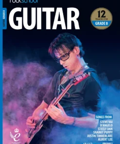 Crescendo Music Manuscript Rockschool Guitar Debut To Grade 8 (2018-2024)