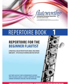 Crescendo Music Fluteworthy Repertoire For The Beginner Flautist Book 1 Manuscript