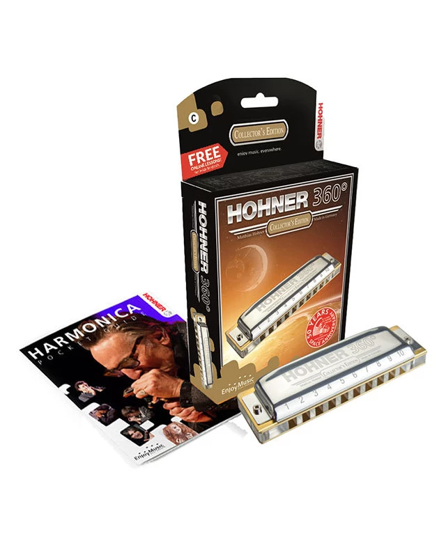 Hohner 360 Collectors Edition Harmonica In The Key Of C Folk & Native 3 Hohner 360 Collectors Edition Harmonica In The Key Of C Folk & Native