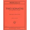 Crescendo Music Two Sonatas C Major & G Major Viola & Piano Marcello